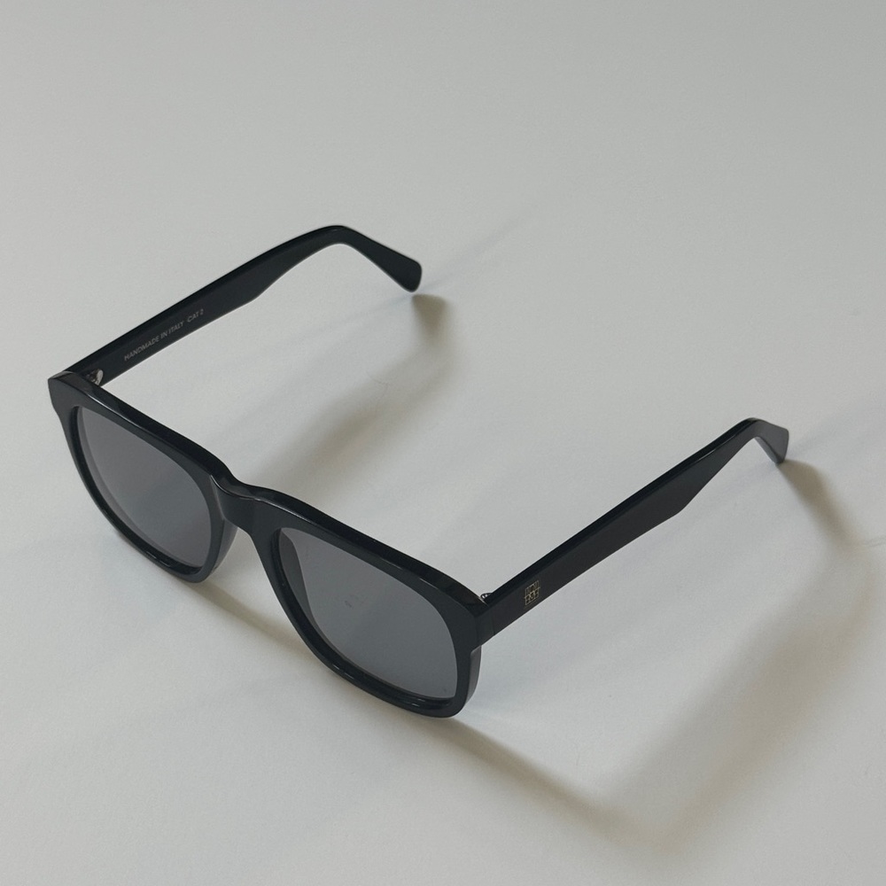 Toteme Black Square Sunglasses